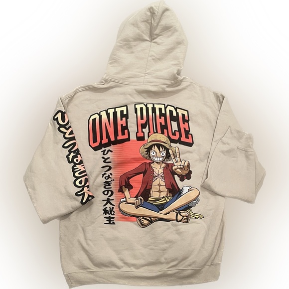 One Piece Anime Sweatshirt Hoodie | Sz M - Picture 2 of 2